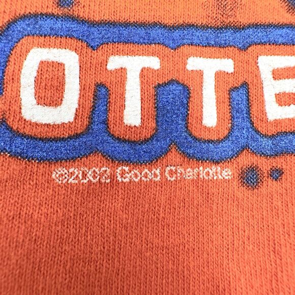 Vintage Y2K Good Charlotte T Shirt Medium 2002 Band Cartoon Heads Punk Rock - Picture 3 of 12